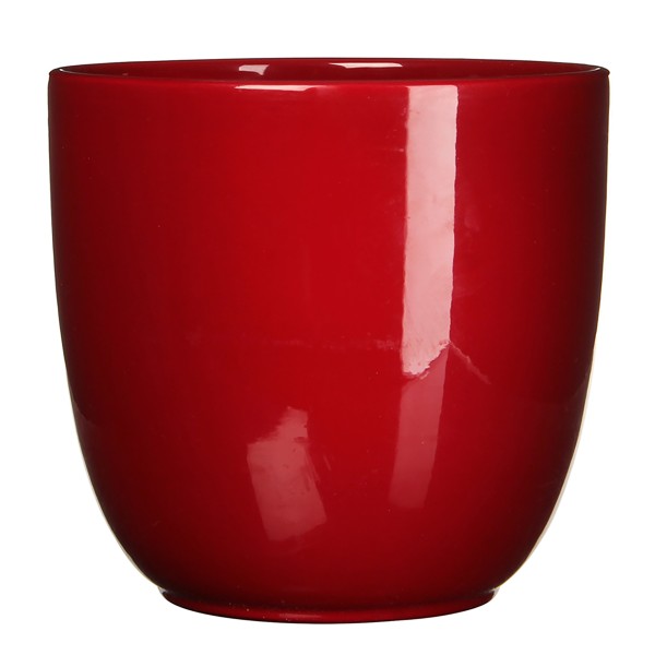 Blumenübertopf "Tusca" aus Keramik in vielen Farben und Größen