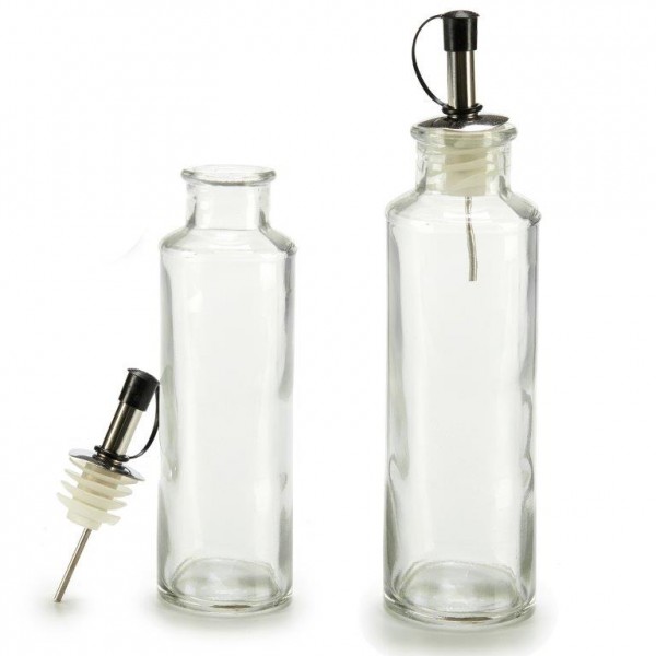 12 x Flaschen aus Glas mit Ausgießer 150 ml