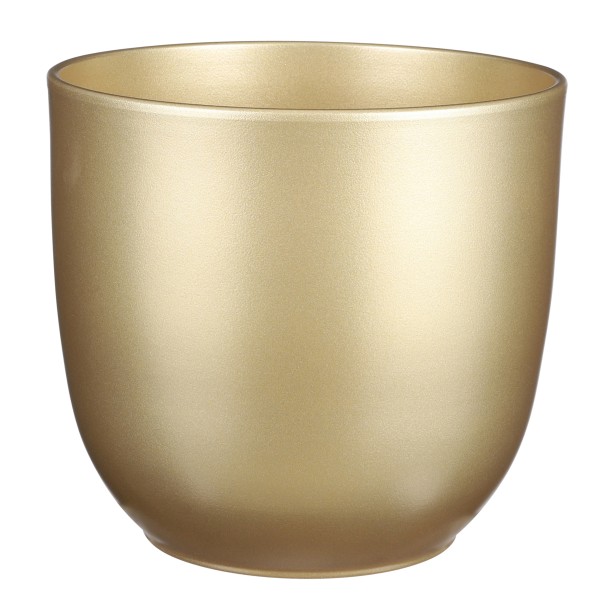 Blumenübertopf "Tusca" aus Keramik in vielen Farben und Größen