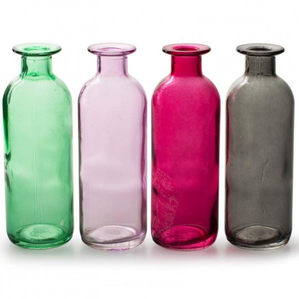 Glasflasche "Brody" in formschöner Optik - Vasen