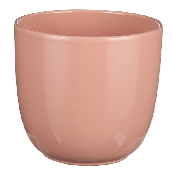 Blumenübertopf "Tusca" aus Keramik in vielen Farben und Größen