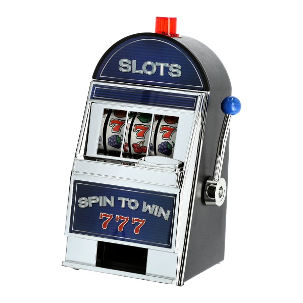Spardose Spielzeugautomat mit Klingel + LED H 19 cm
