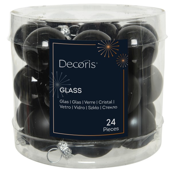 Kleine Baumkugeln aus Glas 25 mm oder 30 mm