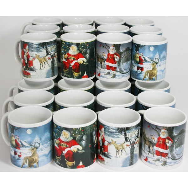 36 x Weihnachtstassen - Glühweintassen