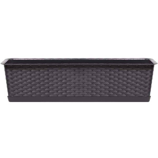 Blumenkasten aus Kunststoff - wetterfest - Modell Ratolla Set