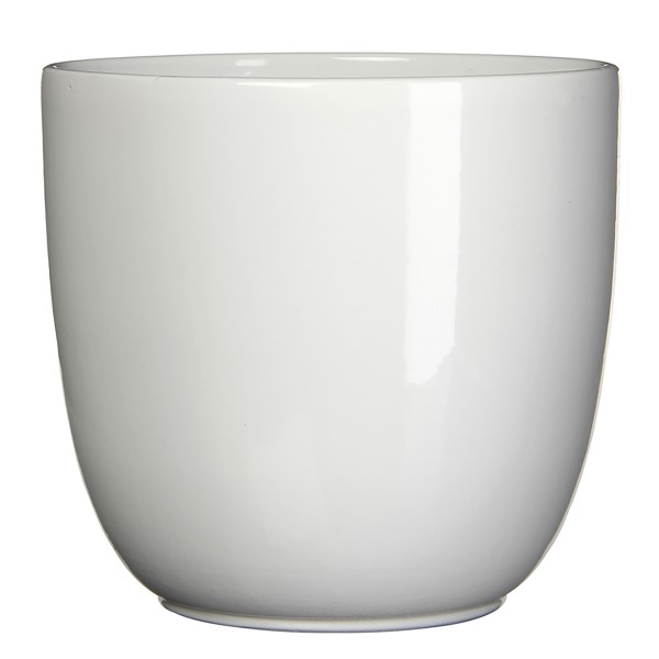 Blumenübertopf "Tusca" aus Keramik in vielen Farben und Größen