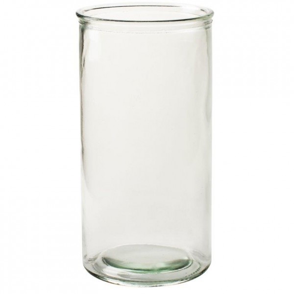 6 x Zylinder "Urban Living" aus Glas - Vase - H 15 cm bis H 30 cm