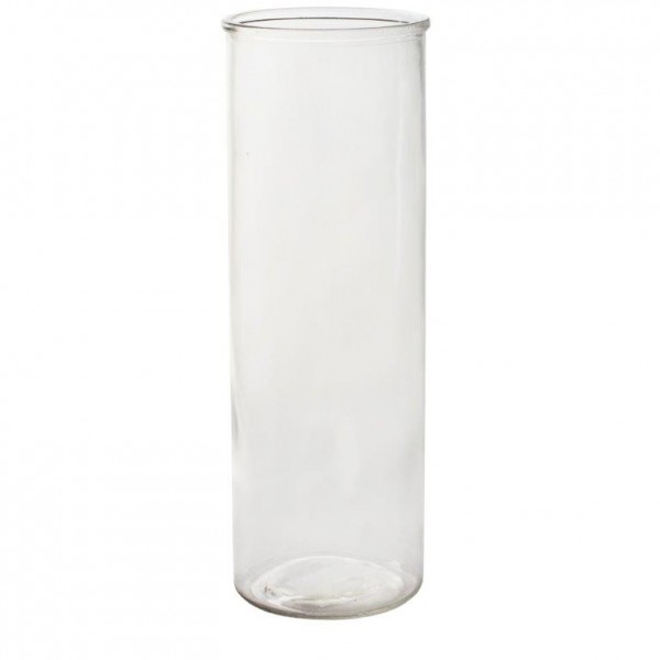 6 x Zylinder "Urban Living" aus Glas - Vase - H 15 cm bis H 30 cm