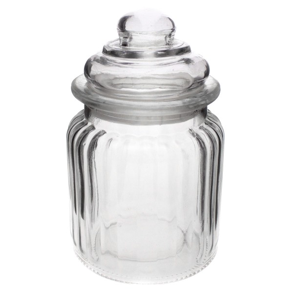 Vorratsgläser mit oder ohne Deckel aus Glas 280 ml