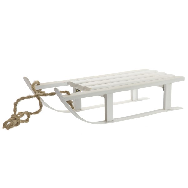 Deko-Schlitten aus Holz L 38 x 15 cm