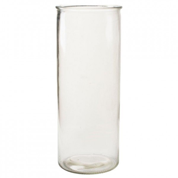 6 x Zylinder "Urban Living" aus Glas - Vase - H 15 cm bis H 30 cm