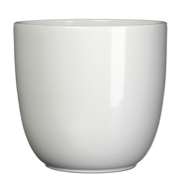 Blumenübertopf "Tusca" aus Keramik in vielen Farben und Größen