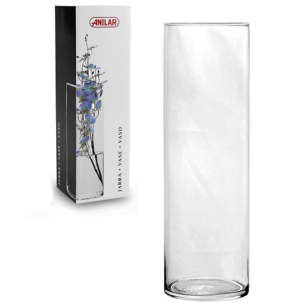 Vase aus Glas - H 30 cm