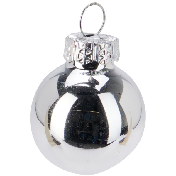 Kleine Baumkugeln aus Glas 25 mm oder 30 mm