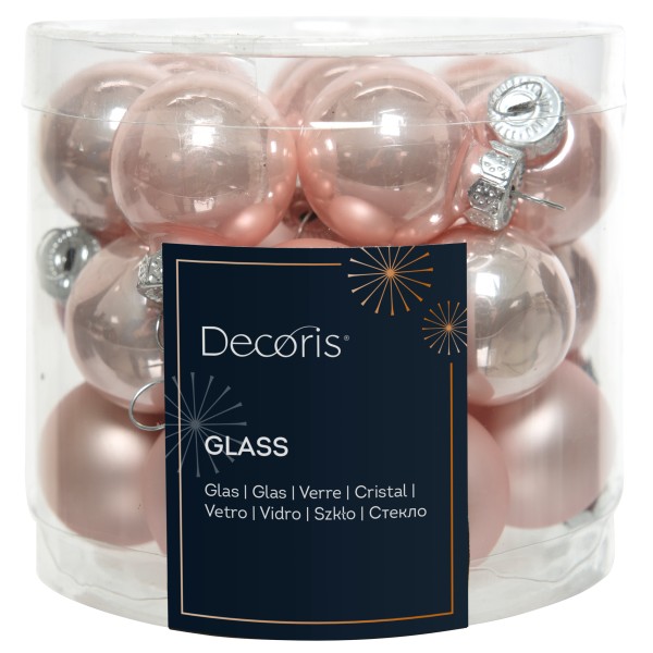 Kleine Baumkugeln aus Glas 25 mm oder 30 mm