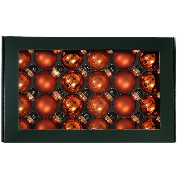 Kleine Baumkugeln aus Glas 25 mm oder 30 mm