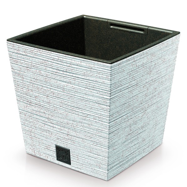 Blumentopf FURU Eco Wood mit 33% echtem Holzanteil