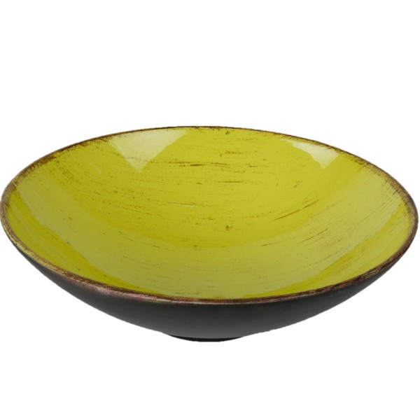 Dekoschale aus Kunststoff, lemon Ø 25 cm