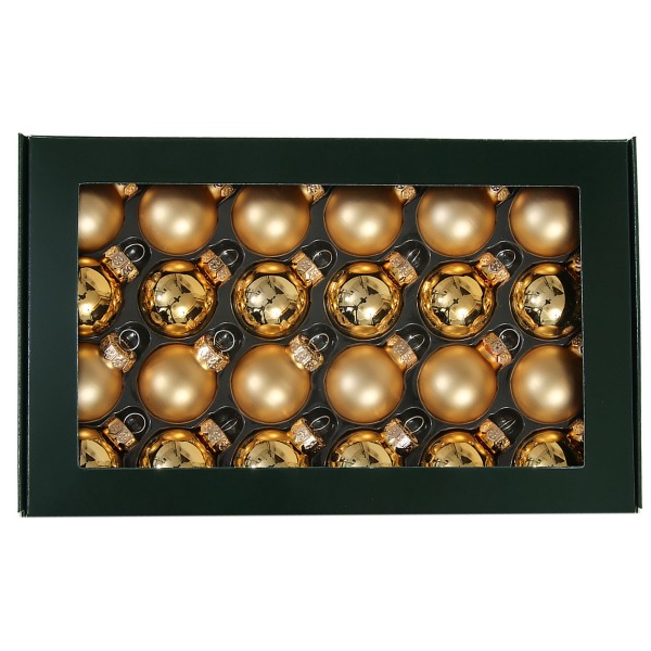 Kleine Baumkugeln aus Glas 25 mm oder 30 mm