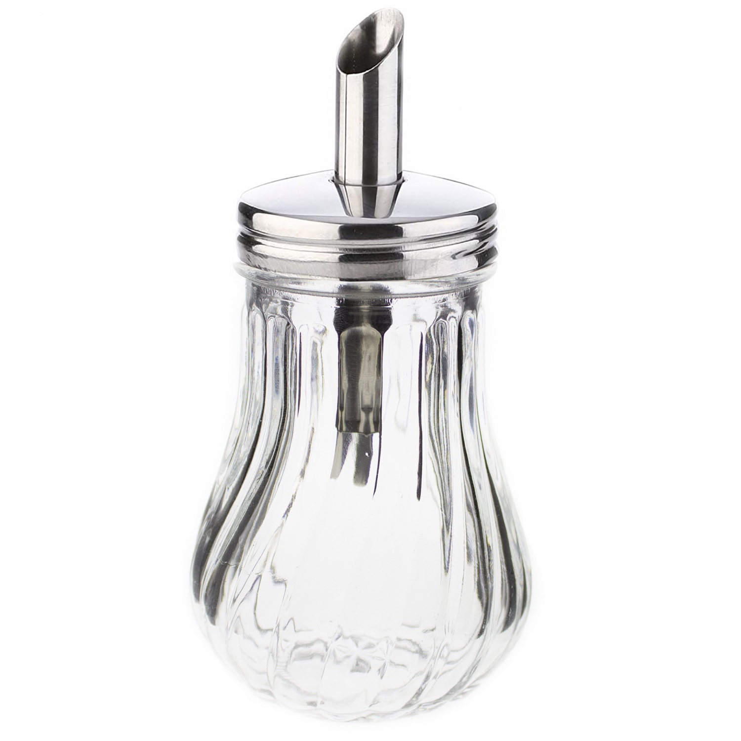 12 x Zuckerstreuer aus Glas ca 200 ml Zuckerschale